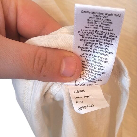 Nation LTD Women's Cream Habiba Smocked Tank Blouse Size XL - Picture 7 of 7